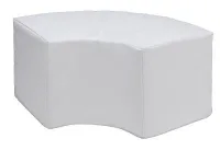 POUF 90 BLANC